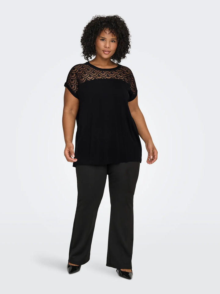 Top met Kanten Detail