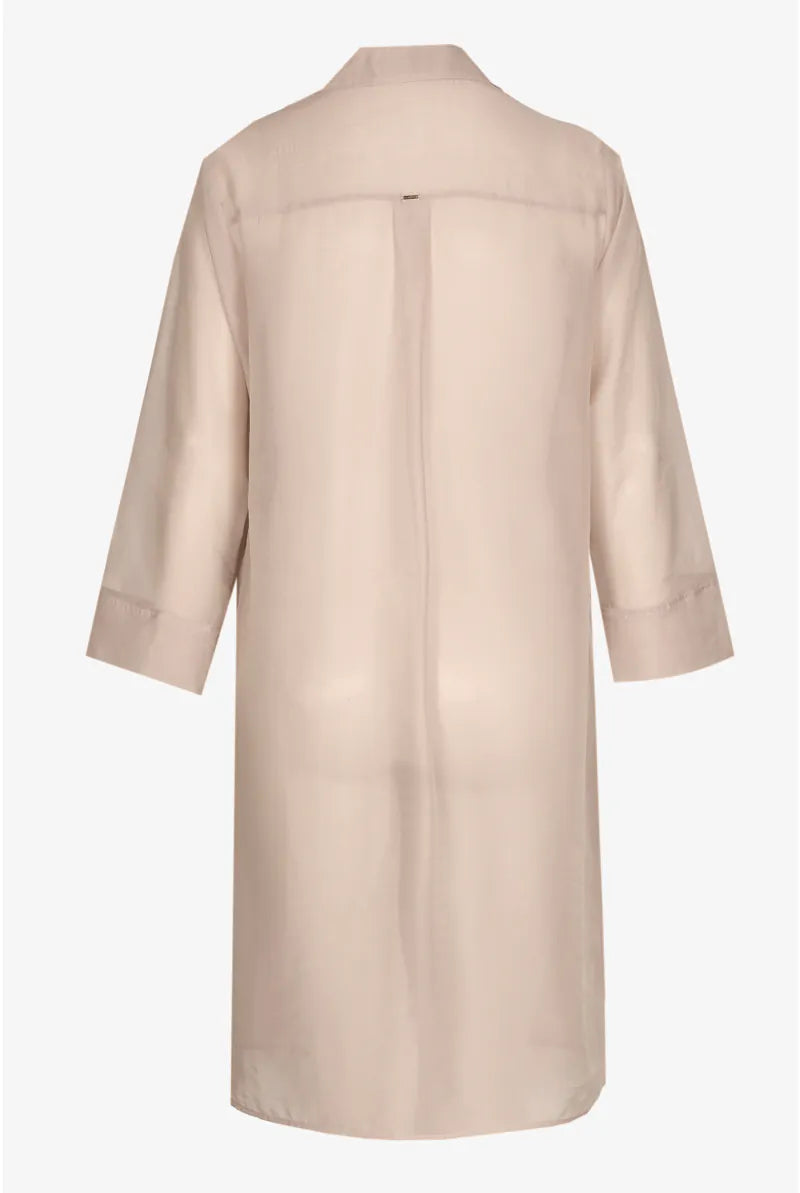 Lange Organza Blouse