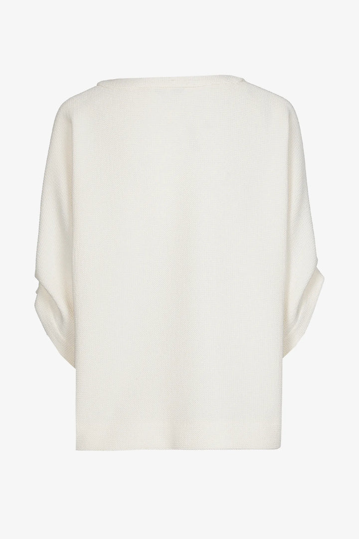 Blouse in structuur stof