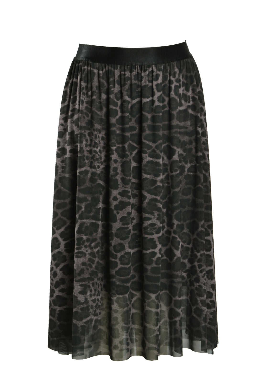 Plussize Tule Rok Luipaardprint
