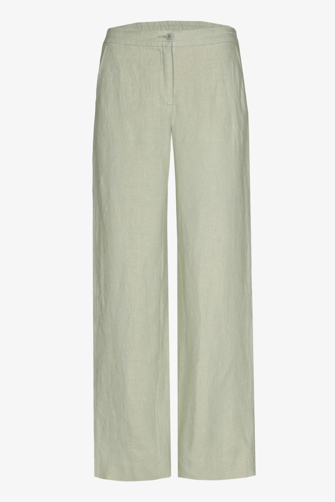 Misty Aqua Linnen Broek