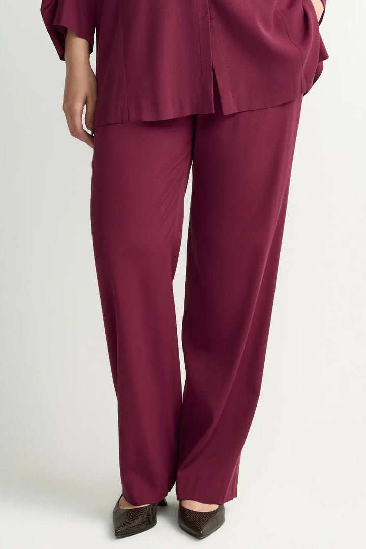 Broek in viscose