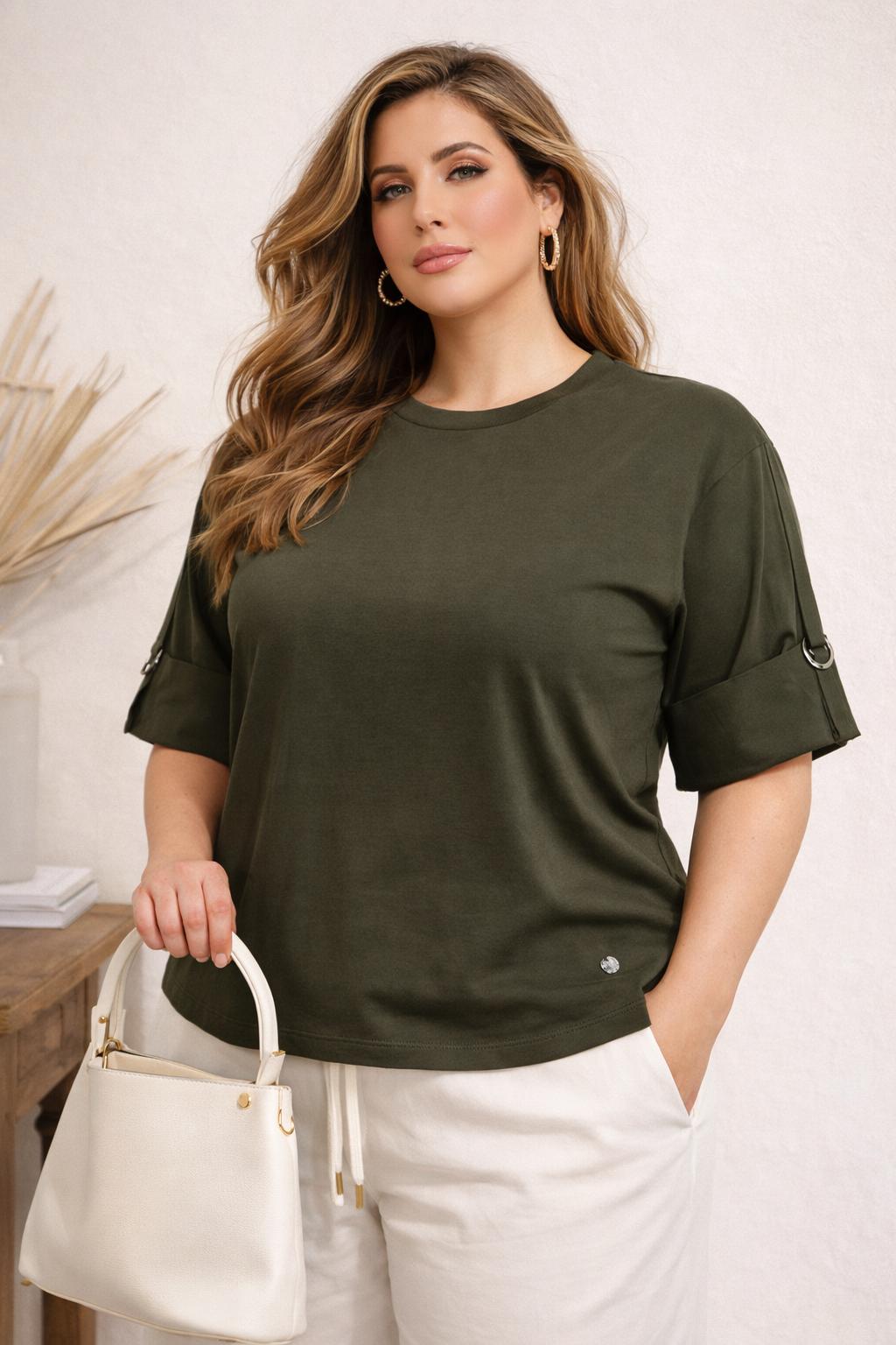 T-shirt met een edgy twist