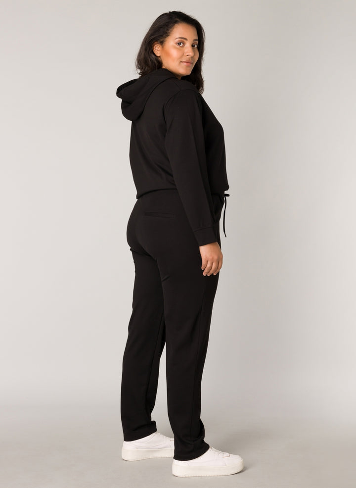 Comfortabel Zittend Zwarte Broek