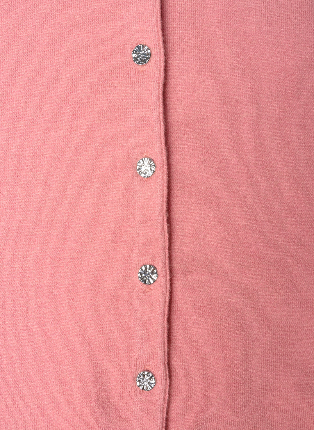 Roze Fijngebreid Vestje