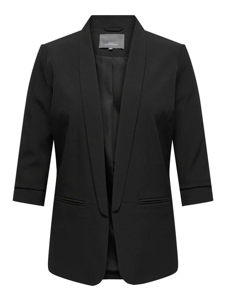 Zwarte Lange Blazer
