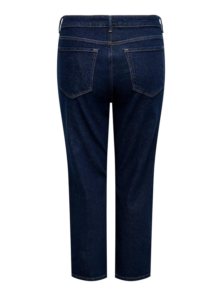 Straight Jeans Op Enkellengte