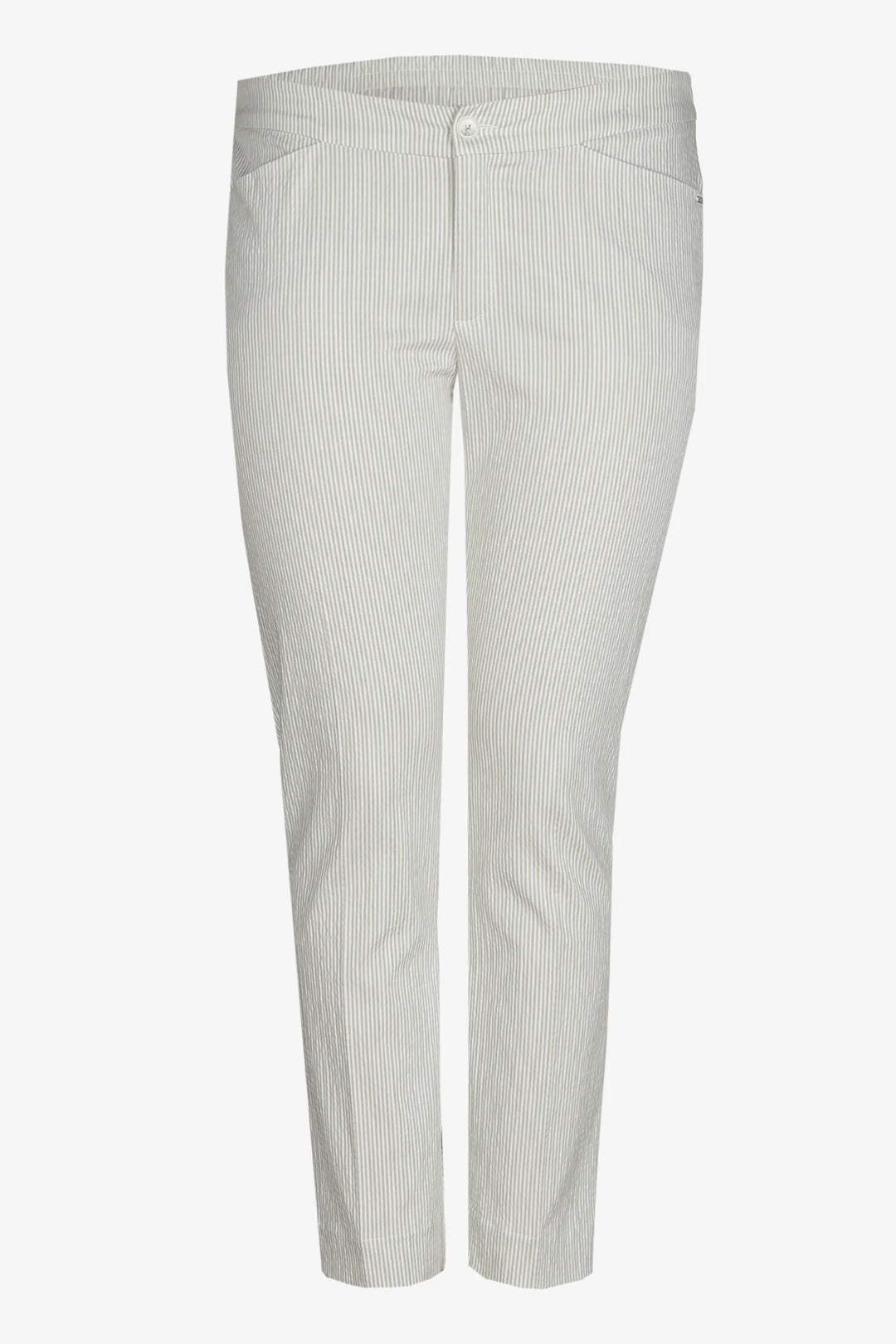 Gestreepte rechte broek