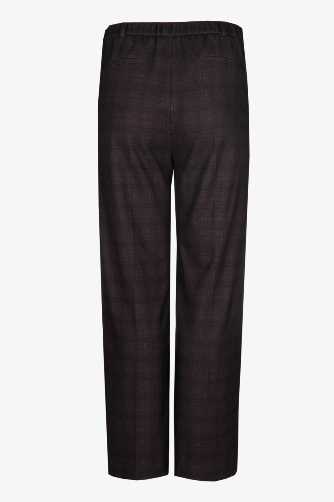 Geruite Broek Met Rechte Pijpen