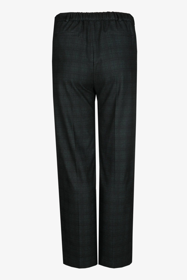 Geruite Broek Met Rechte Pijpen