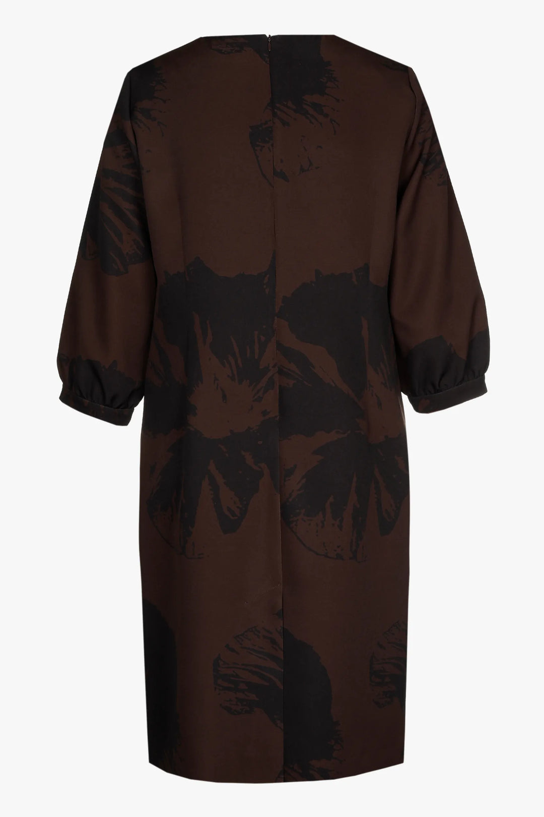 Dress with pop art floral motif