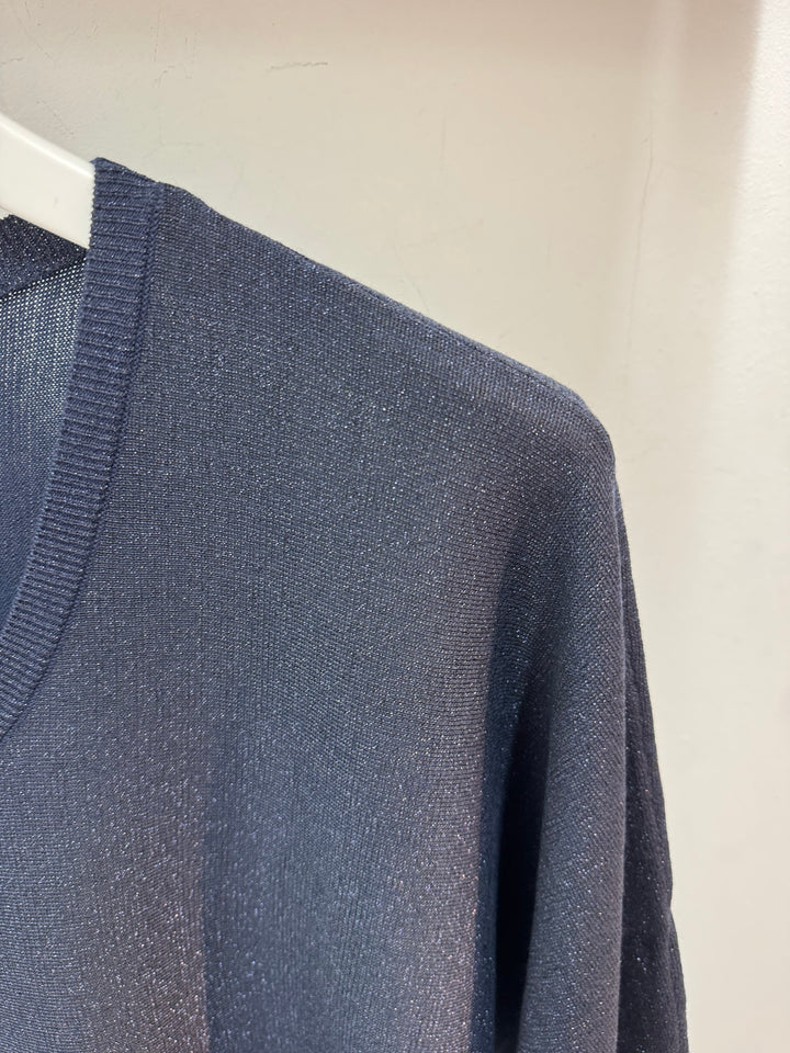 Fijngebreid Lurex Truitje Met Glansdraad