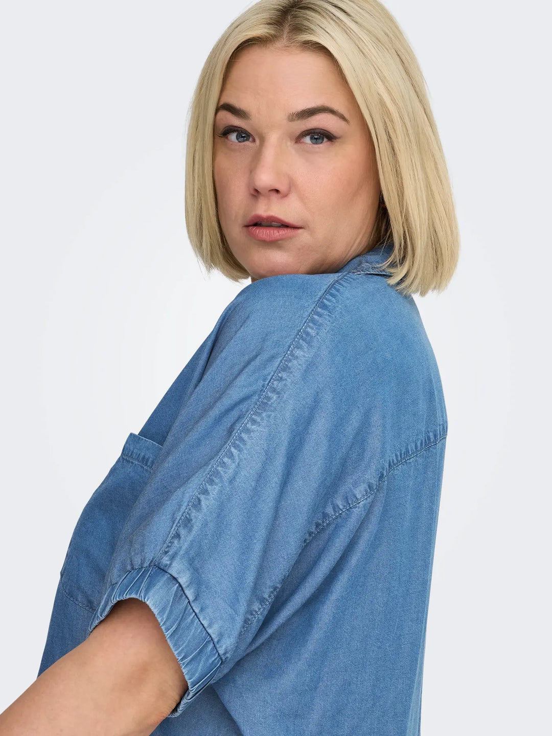 Luchtige Denim Blouse