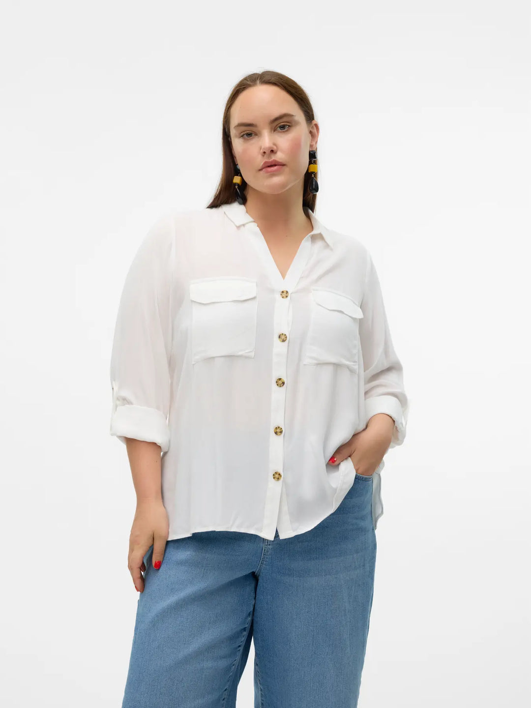 Luchtige Viscose Blouse