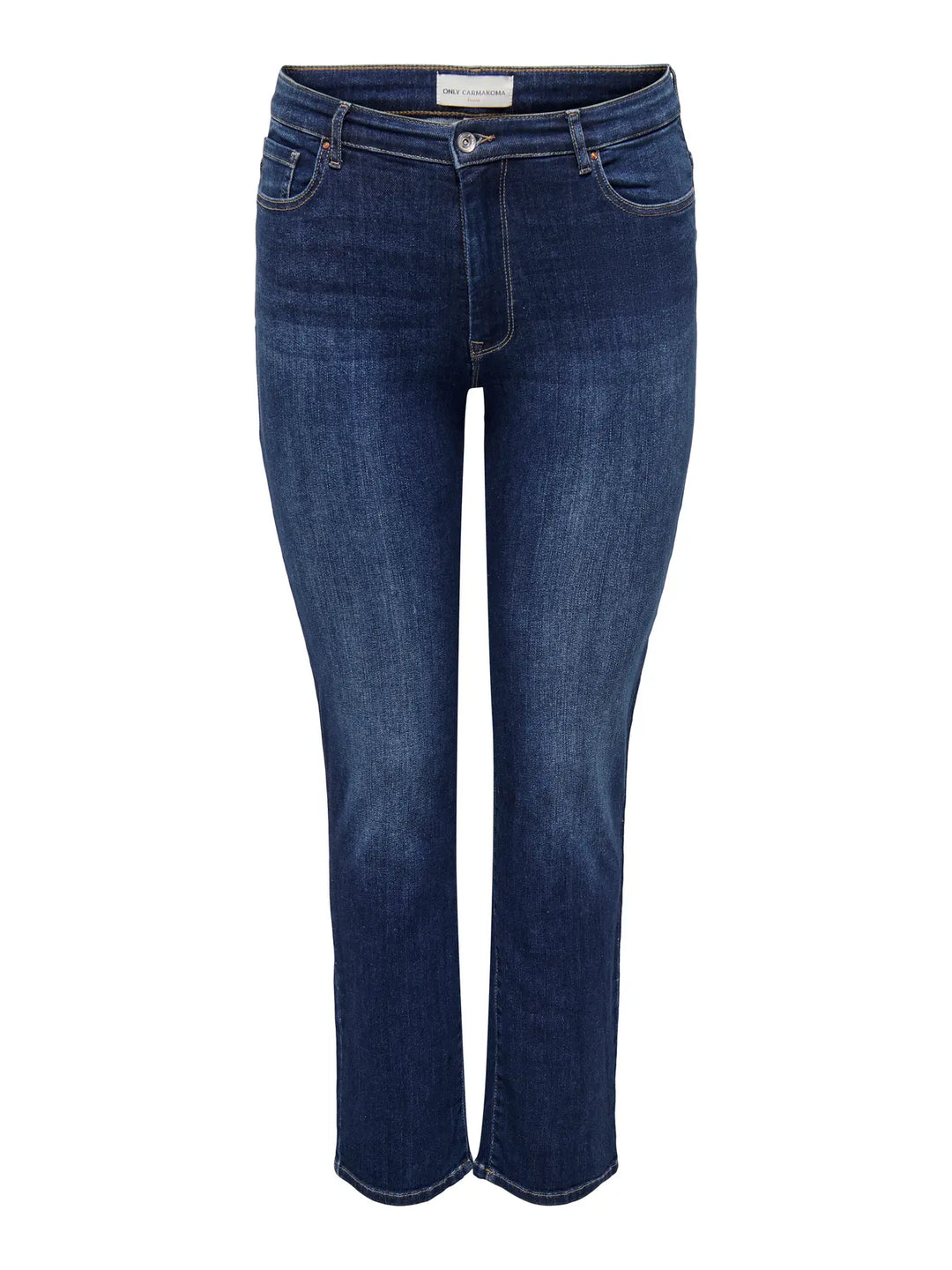Trendy Slim Fit Jeans In Darkblue Denim