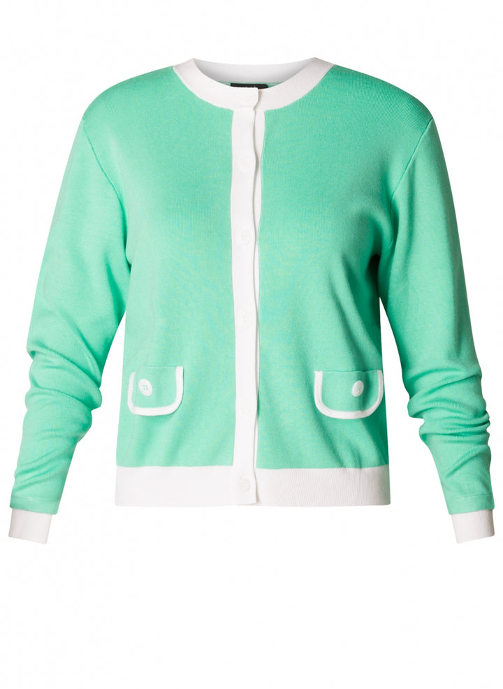 Frisse Mintgroene Cardigan