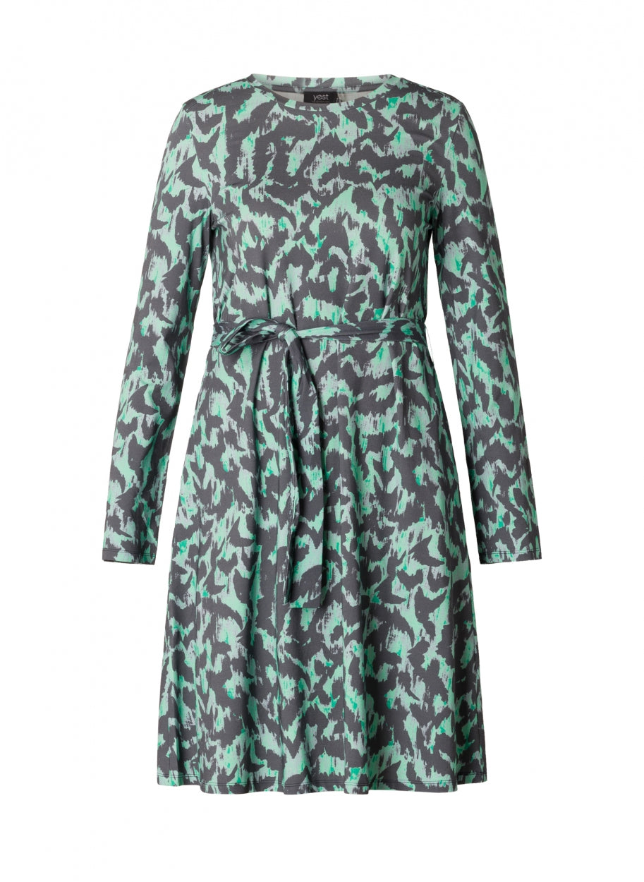 Jerseyjurk Met Abstracte Print