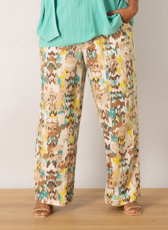 Luchtige Broek Met Print