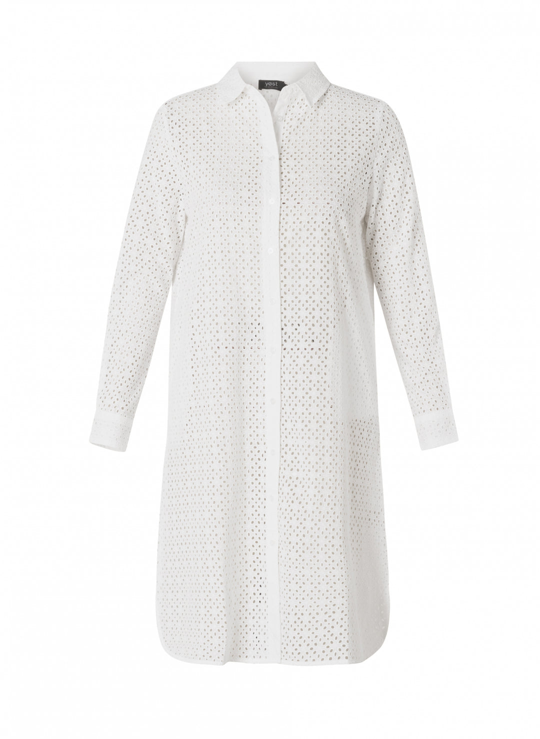 Doorknoop Tuniek Met Borduurgaten