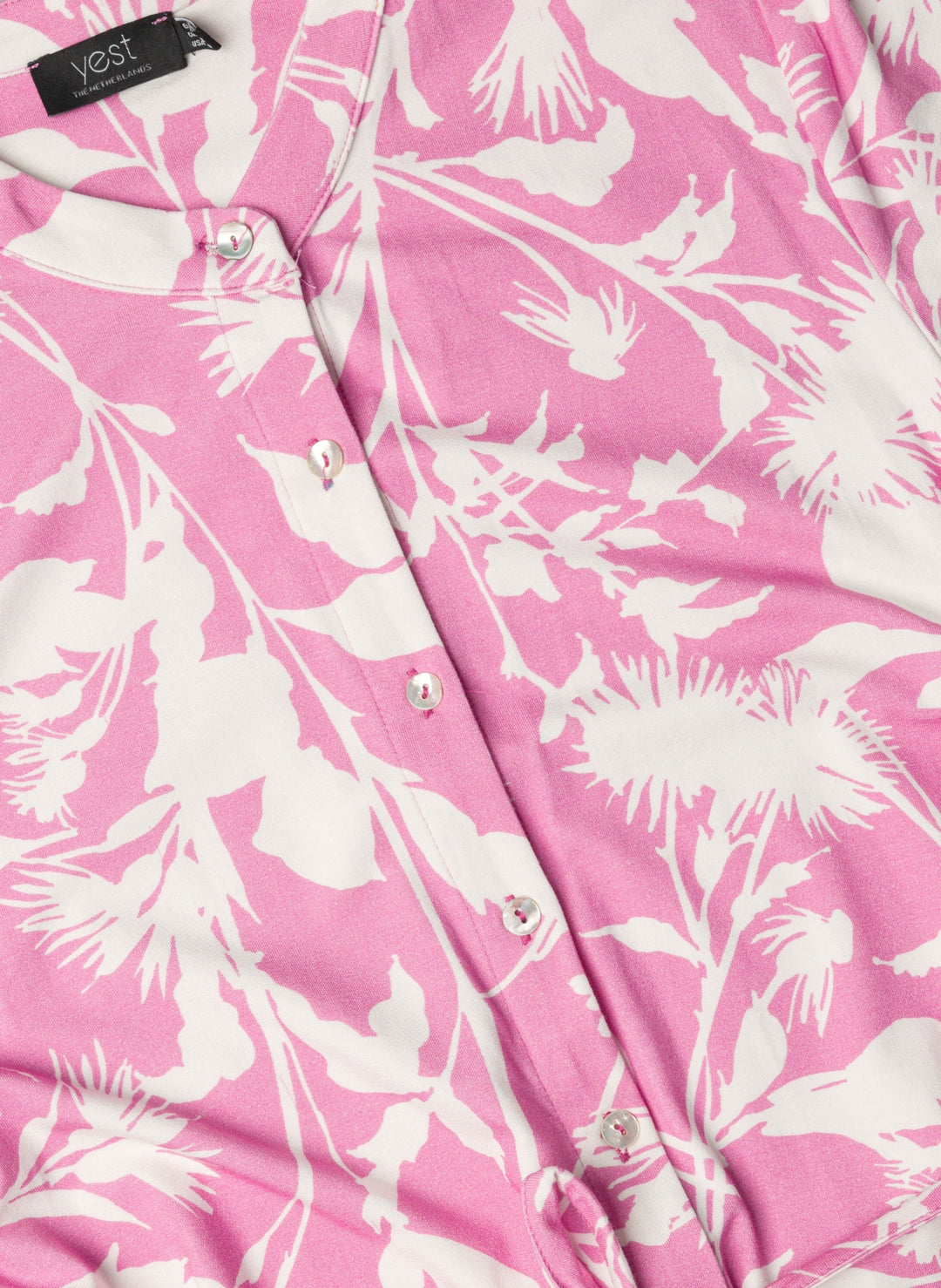 Midijurk Met Roze Bloemenprint