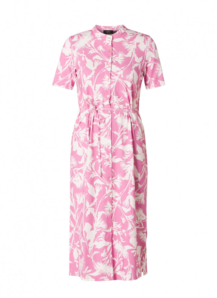 Midijurk Met Roze Bloemenprint