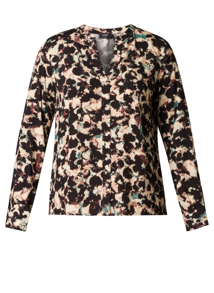 blouse met mooie print