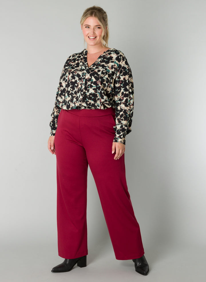 elegante broek met comfortabele stretch