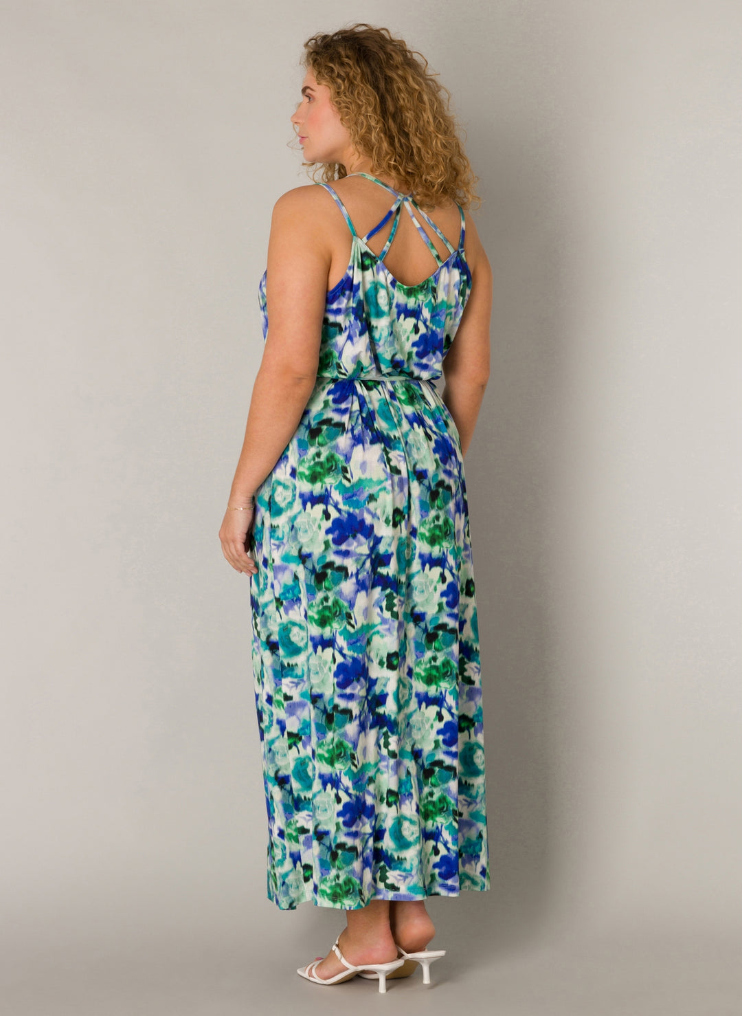 Lange Jurk Met Bloemenprint