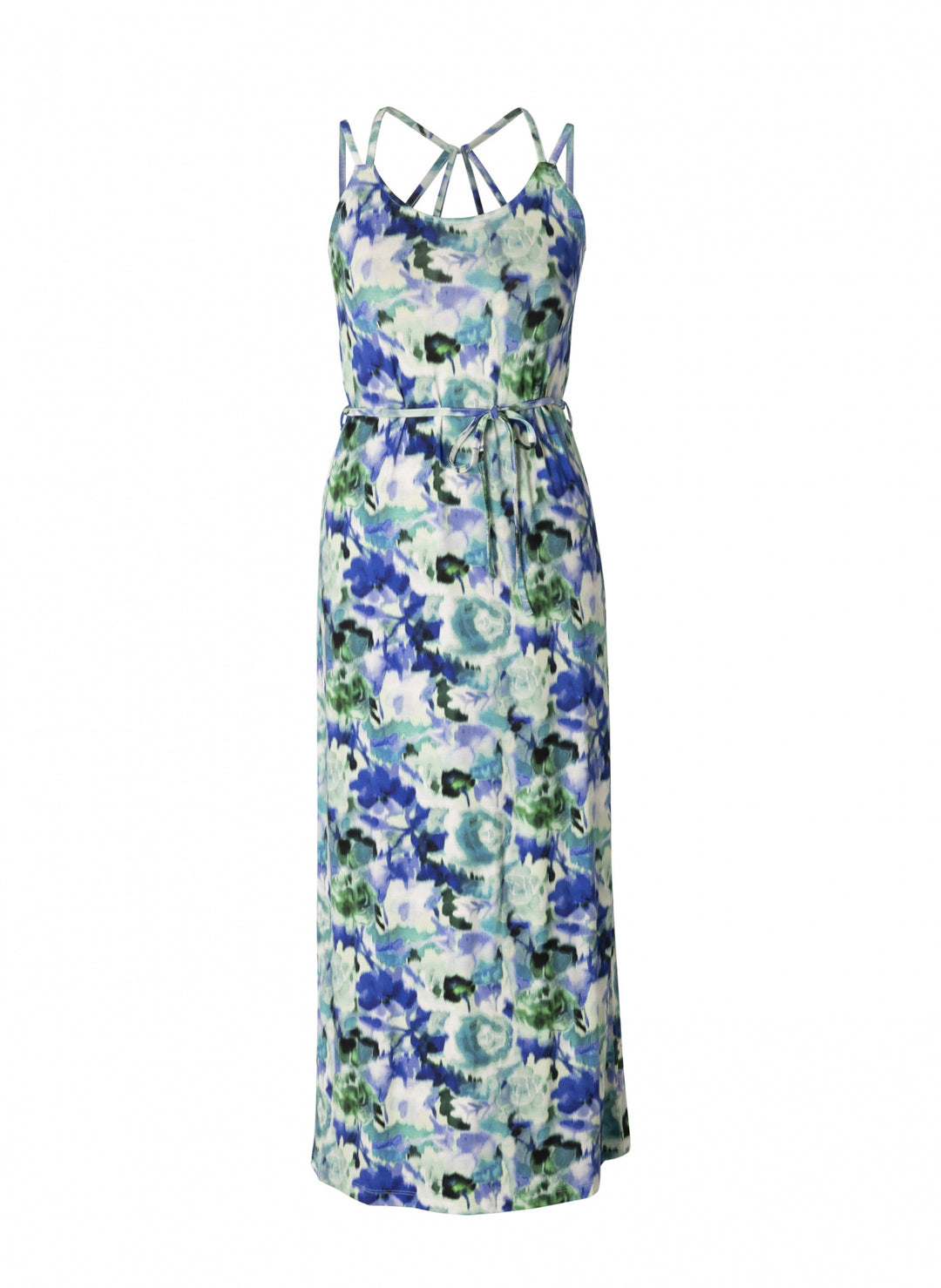 Lange Jurk Met Bloemenprint