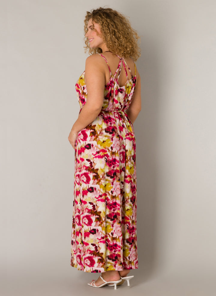 Lange Jurk Met Bloemenprint