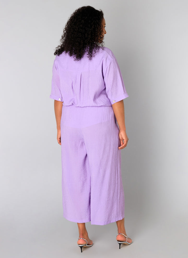 Luchtige Broek In Lila Tint