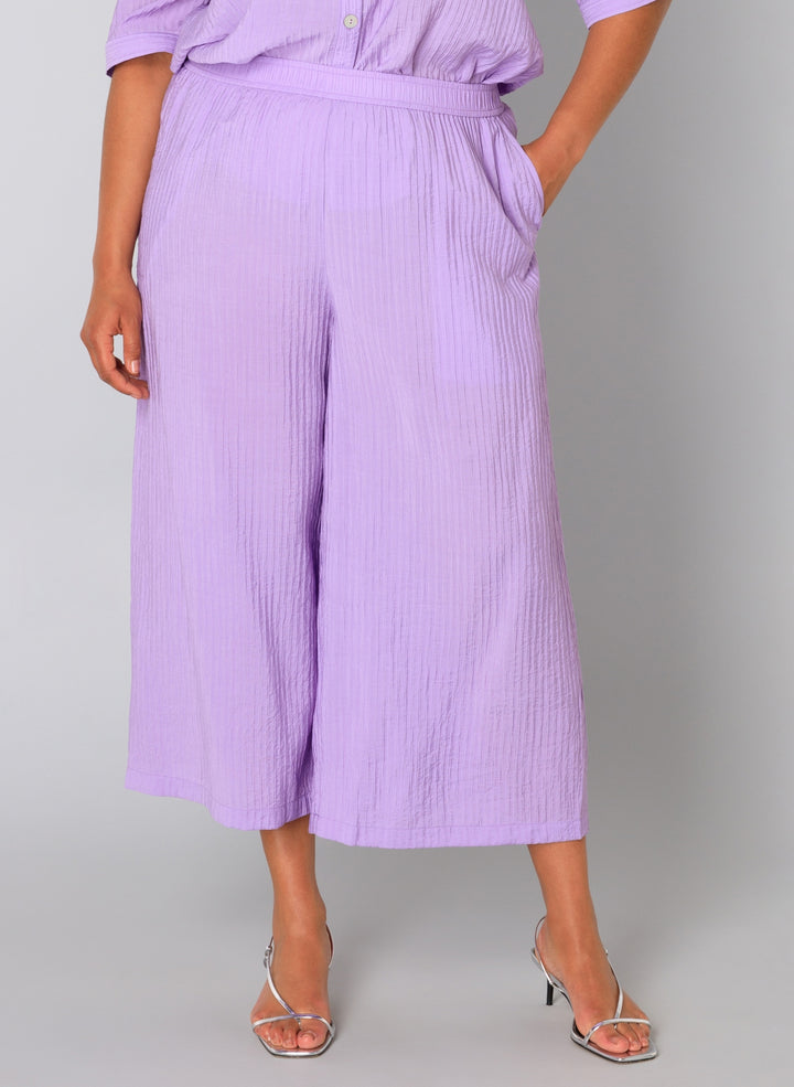Luchtige Broek In Lila Tint
