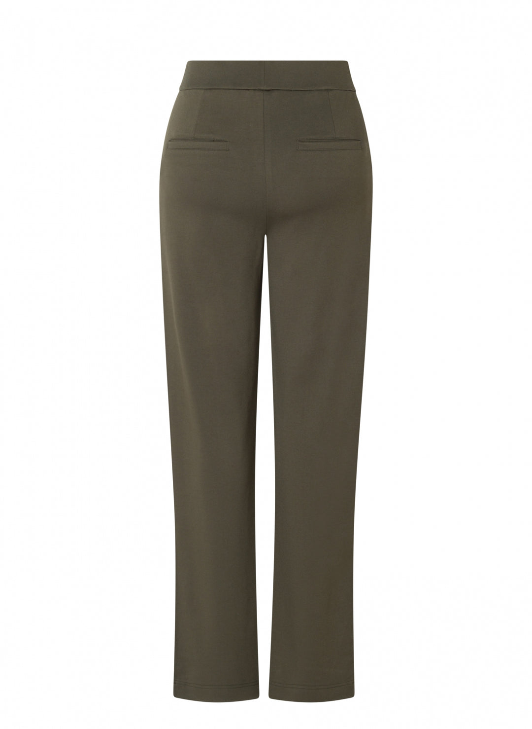 Rechte Broek In Army Green