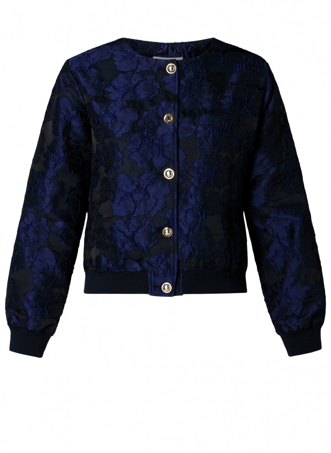 Chic bomberjack met bloemen