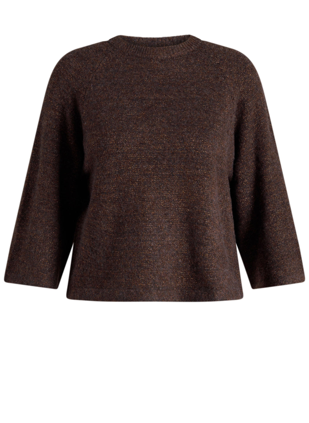 Bruine Trui Met Lurex
