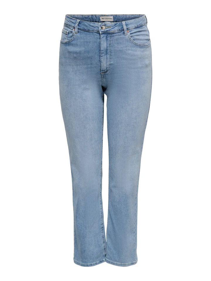 High Waist Straight Jeans