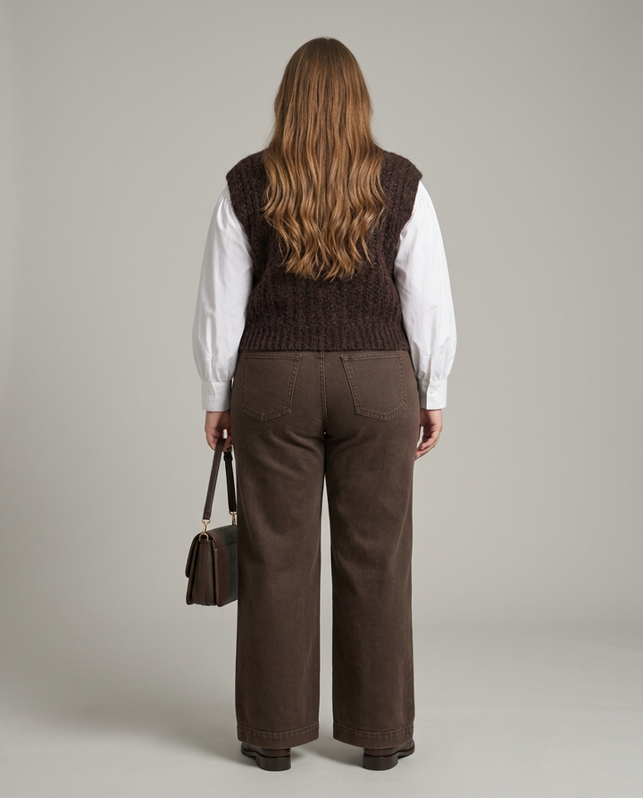 Bruine Wijde Broek