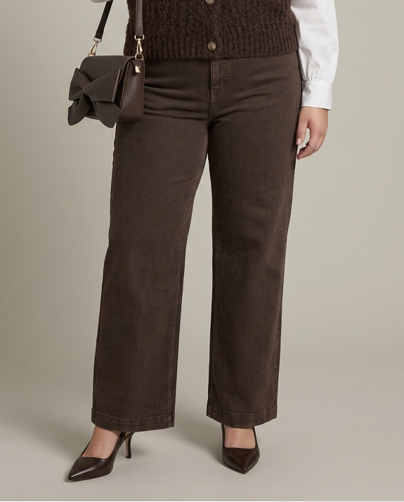 Bruine Wijde Broek