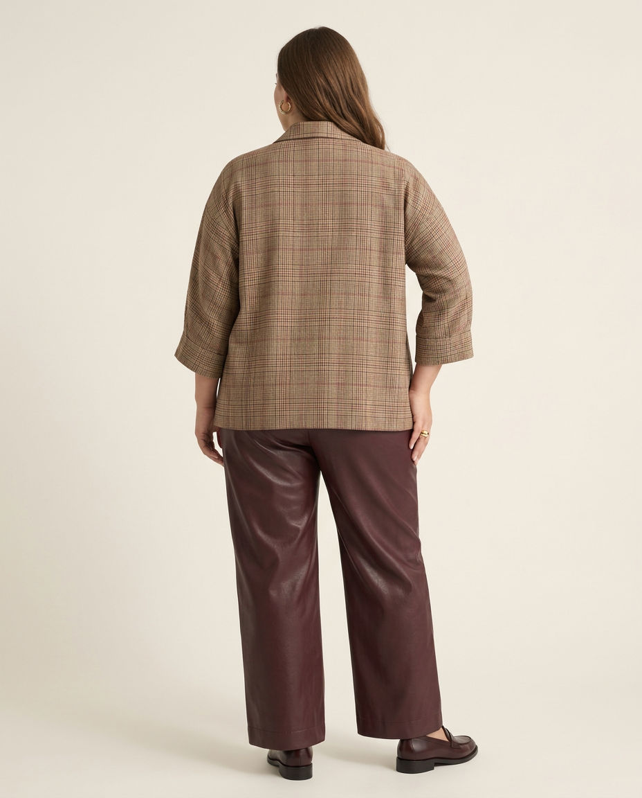 Camelkleurige Blouse