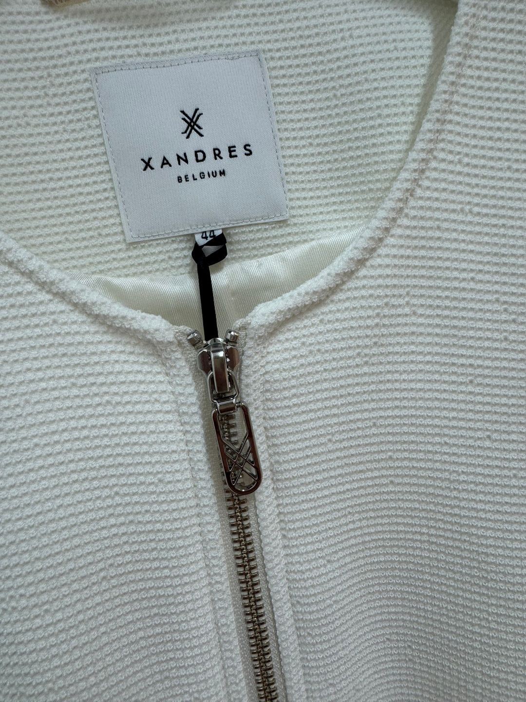 Vest in structuur stof