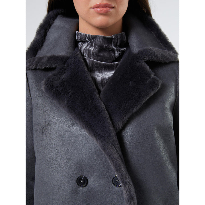 Luxe Omkeerbare Mantel in Grijs