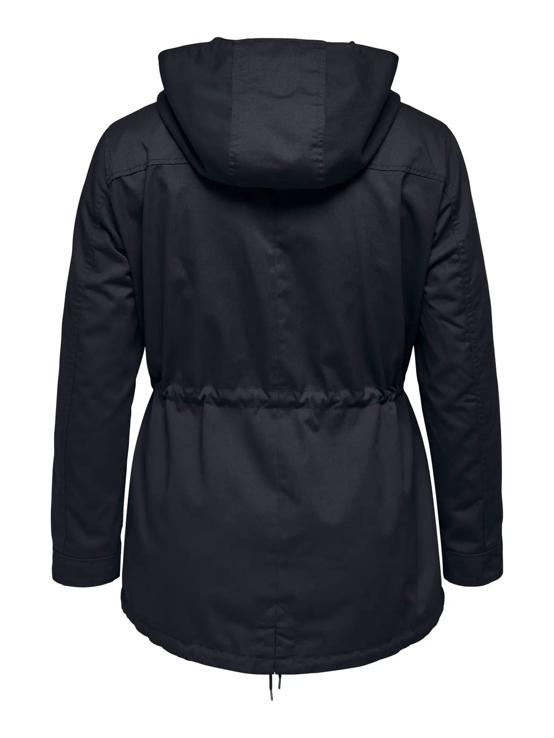 Blauwe Waterafstotende Parka met Kap