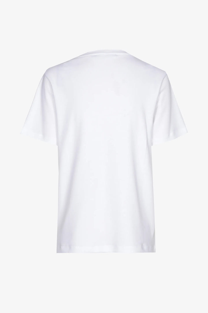 T-Shirt Ronde Hals Wit