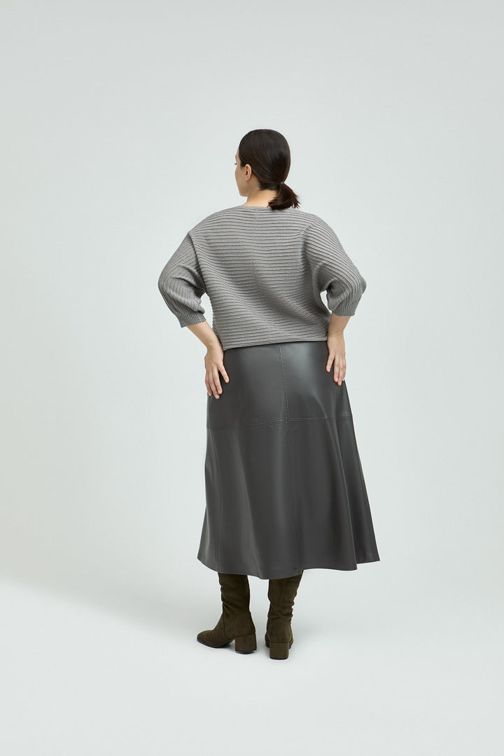 Glanzende Trui Met Strepen