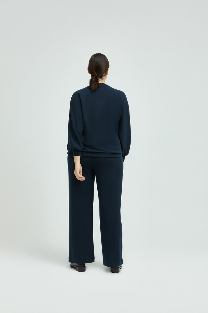 Soft Navy Sweater Comfort