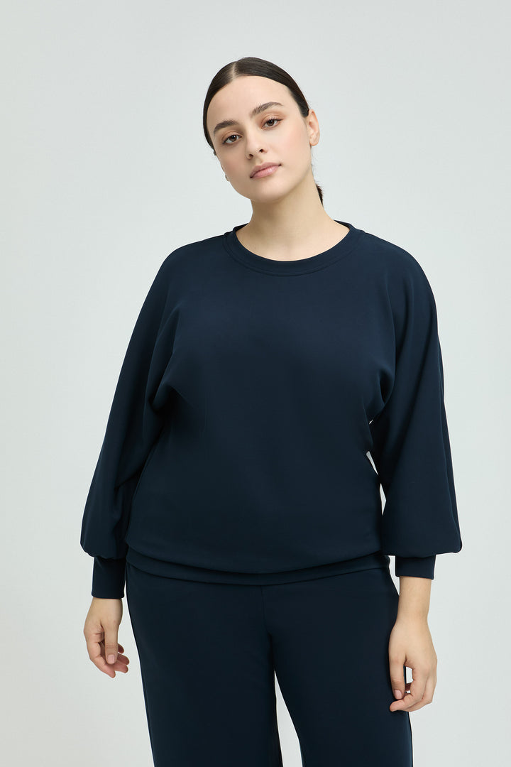 Soft Navy Sweater Comfort