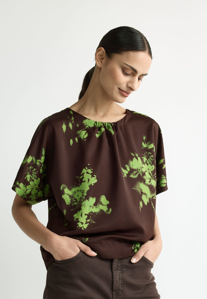Blouse met Florale Print