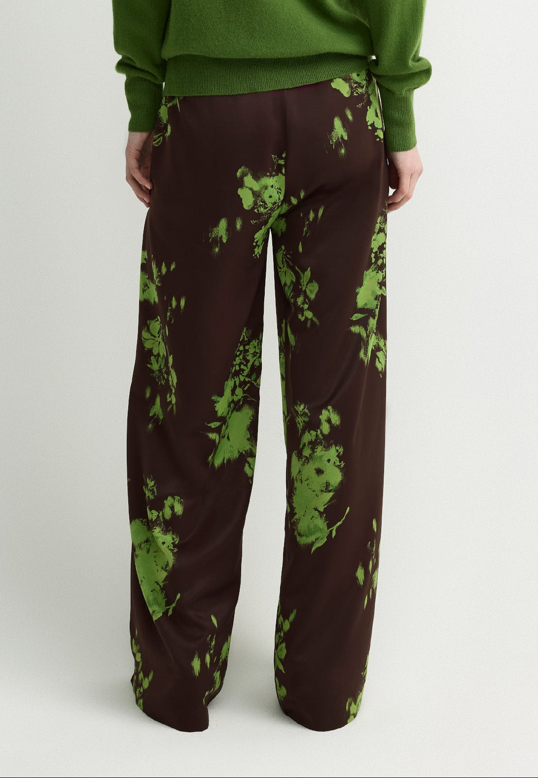 Broek met Florale Print