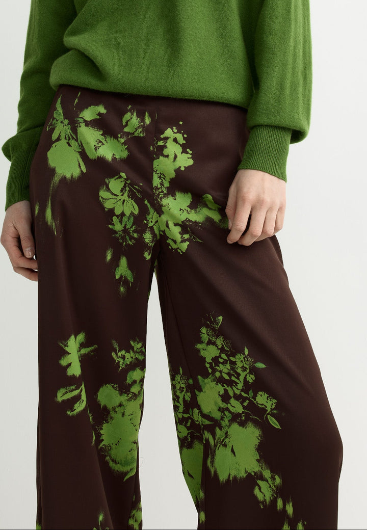 Broek met Florale Print
