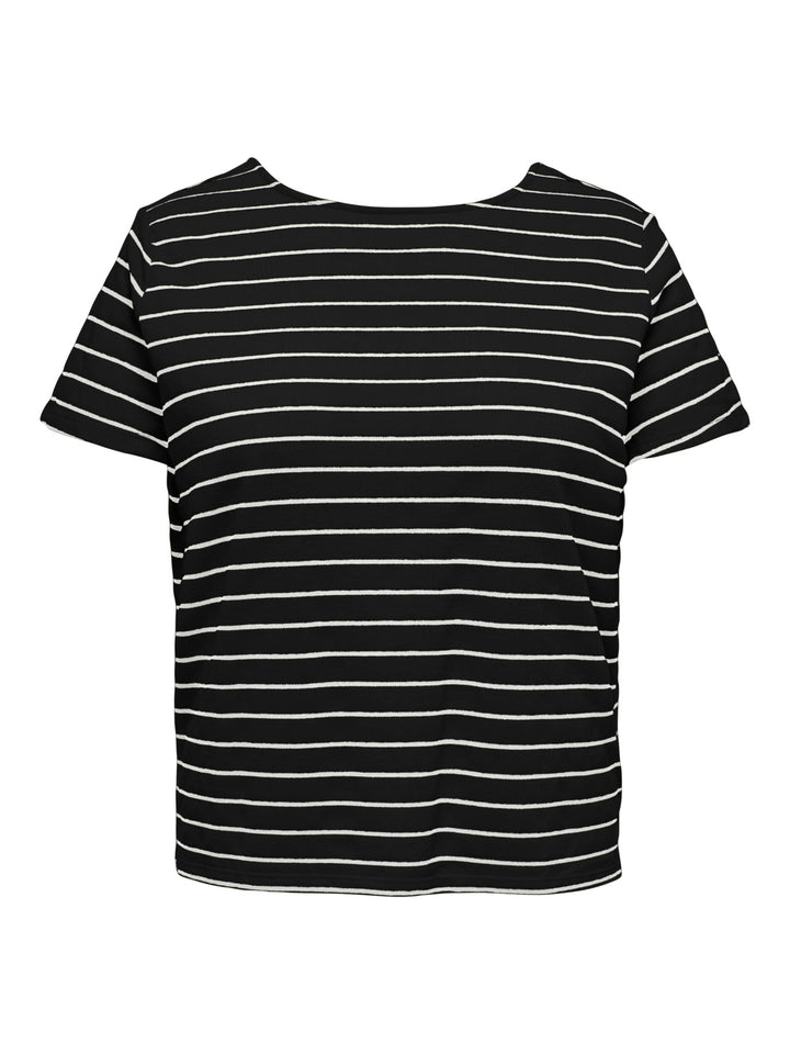 Gestreepte Basic T-shirt
